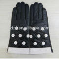 lacy adorn handemade leather glove